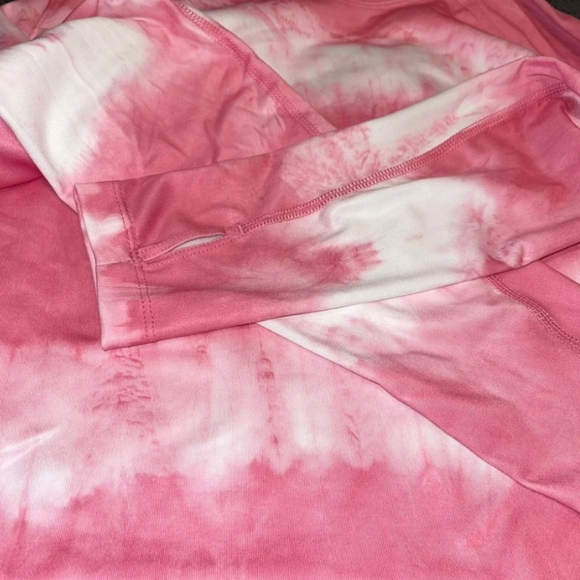 Nike Pro Combat Dri-Fit Pink Tie Dye Fitted - Picture 7 of 10